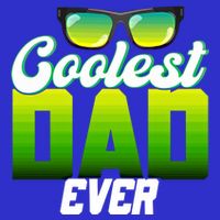 Cute Coolest Dad Around Worlds Coolest Dad Ever Coolest Dad Gift 16 in Basic Backpack
