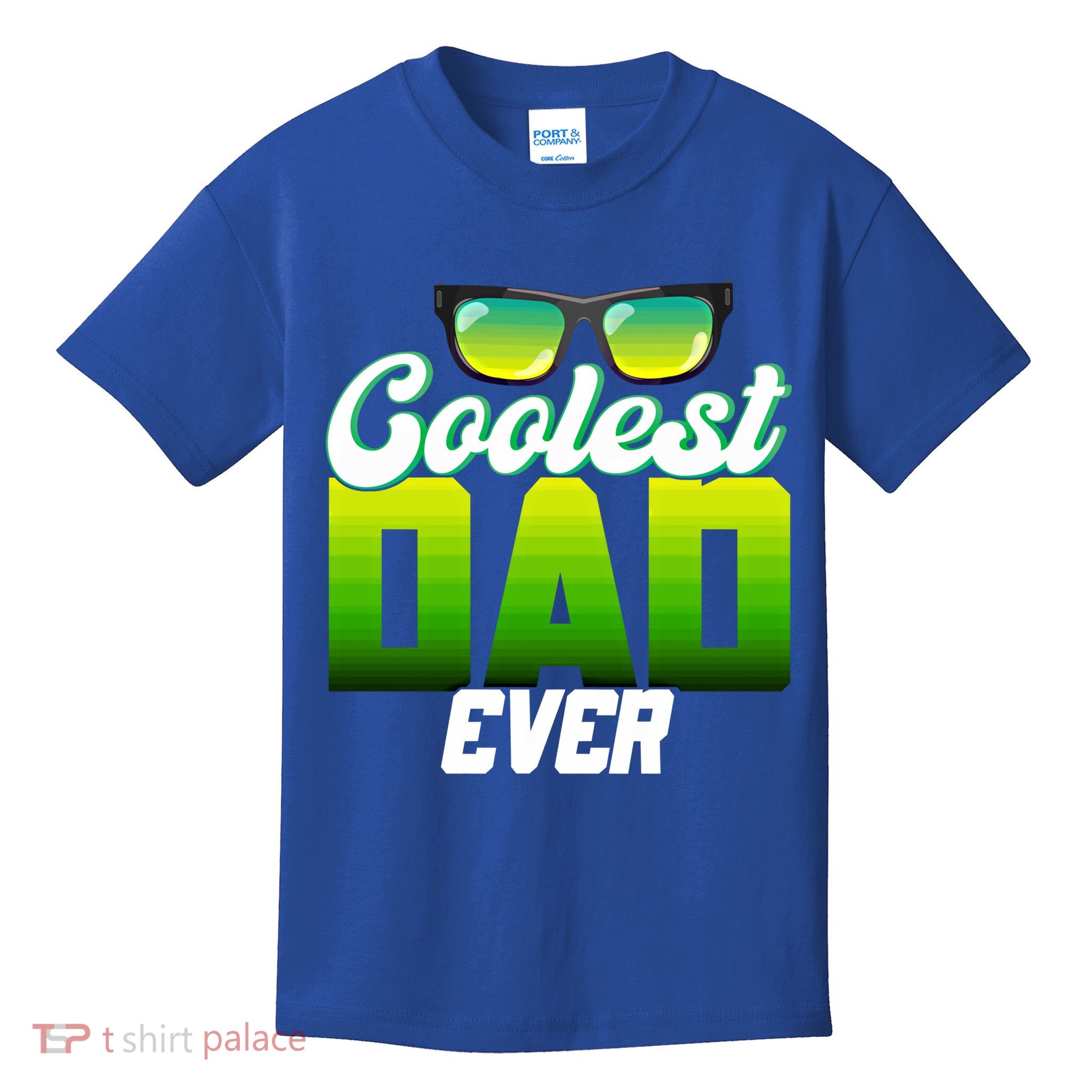 Cute Coolest Dad Around Worlds Coolest Dad Ever Coolest Dad Gift Kids T-Shirt