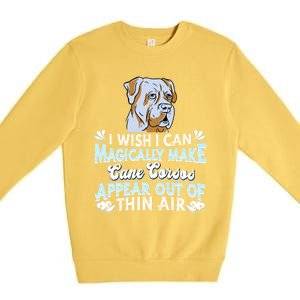 Cane Corso Dog Breed Funny Gift Pet Owner Magical Cane Corso Gift Premium Crewneck Sweatshirt