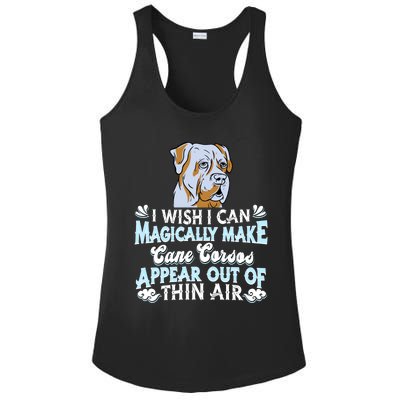 Cane Corso Dog Breed Funny Gift Pet Owner Magical Cane Corso Gift Ladies PosiCharge Competitor Racerback Tank