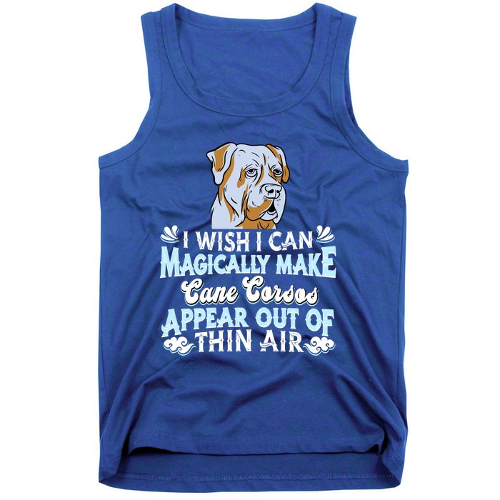 Cane Corso Dog Breed Funny Gift Pet Owner Magical Cane Corso Gift Tank Top