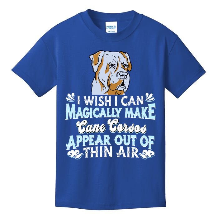 Cane Corso Dog Breed Funny Gift Pet Owner Magical Cane Corso Gift Kids T-Shirt