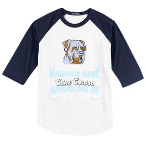 Cane Corso Dog Breed Funny Gift Pet Owner Magical Cane Corso Gift Baseball Sleeve Shirt