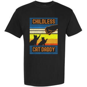 Childless Cat Daddy 2024 For President Matching Parents Garment-Dyed Heavyweight T-Shirt