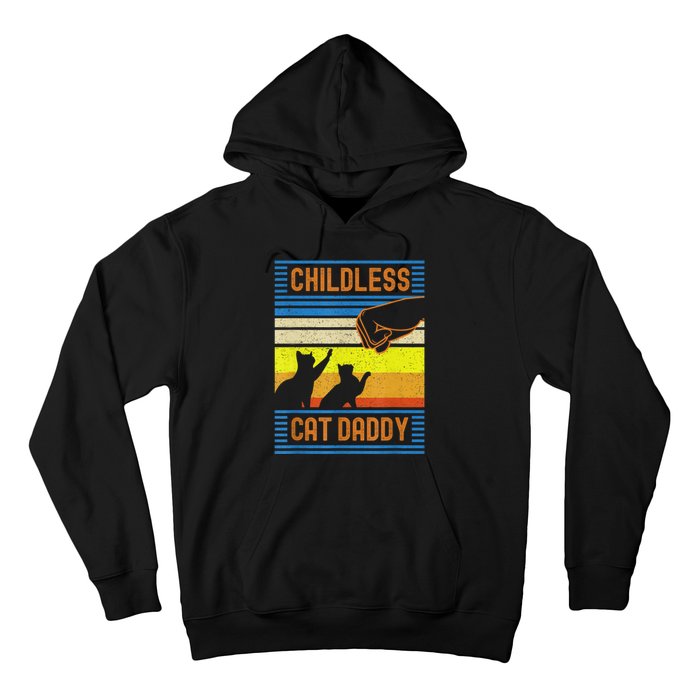 Childless Cat Daddy 2024 For President Matching Parents Hoodie