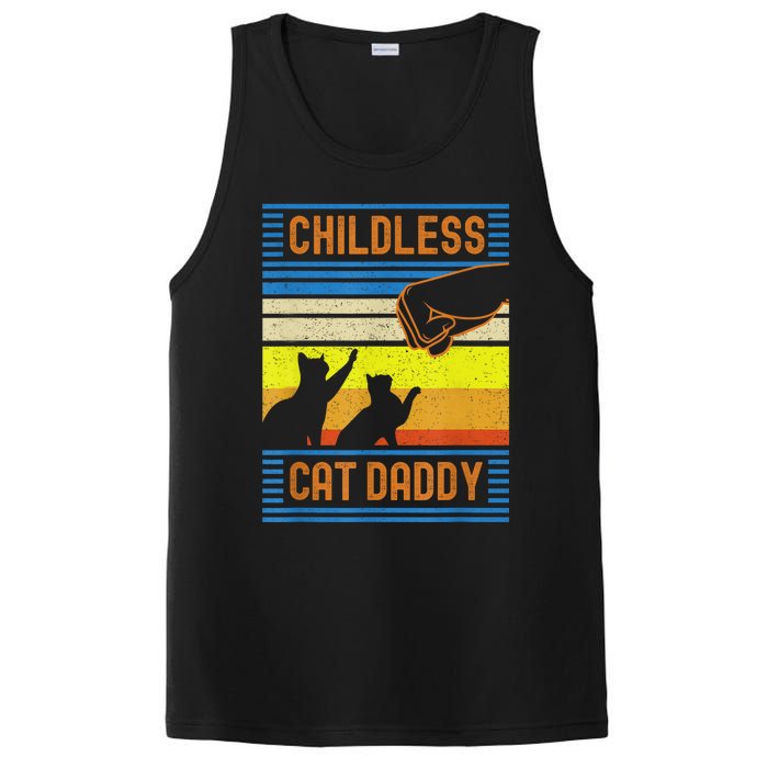 Childless Cat Daddy 2024 For President Matching Parents PosiCharge Competitor Tank