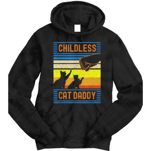 Childless Cat Daddy 2024 For President Matching Parents Tie Dye Hoodie