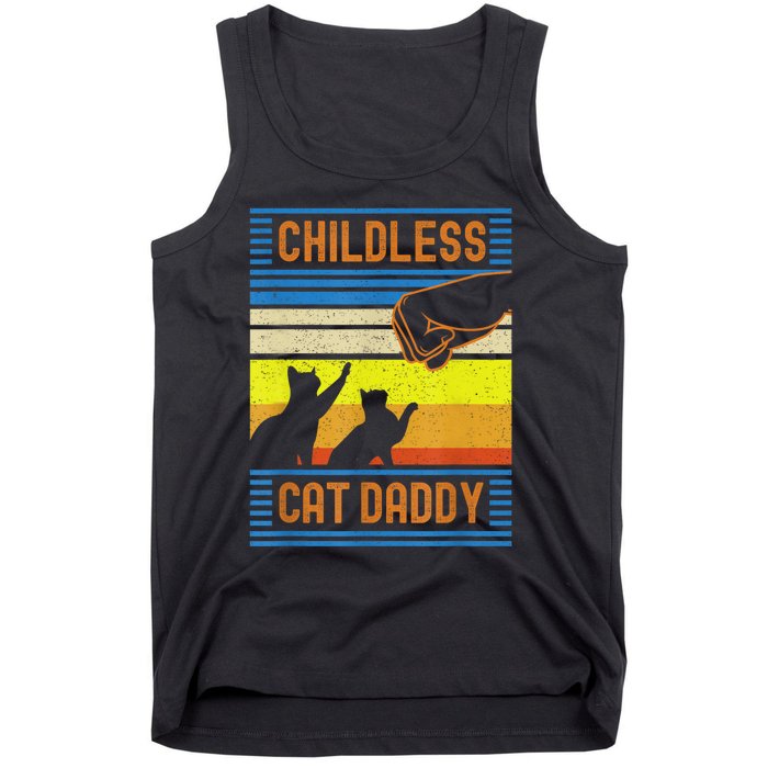 Childless Cat Daddy 2024 For President Matching Parents Tank Top