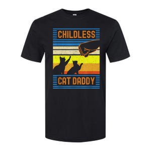 Childless Cat Daddy 2024 For President Matching Parents Softstyle CVC T-Shirt