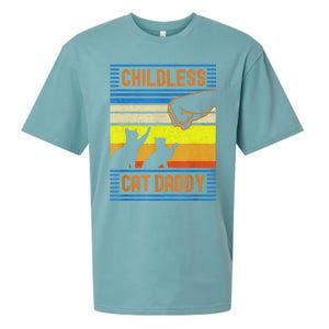 Childless Cat Daddy 2024 For President Matching Parents Sueded Cloud Jersey T-Shirt