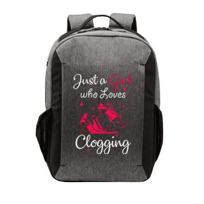 Cute Clogging Dance Just A Girl Who Loves Clogging Vector Backpack