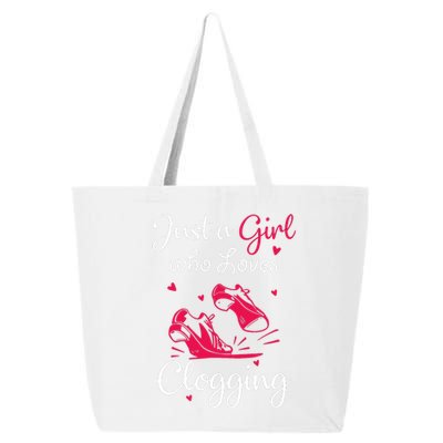 Cute Clogging Dance Just A Girl Who Loves Clogging 25L Jumbo Tote