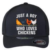 Cute Chicken Design For Farming Chicken Lover Flexfit Unipanel Trucker Cap