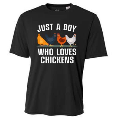 Cute Chicken Design For Farming Chicken Lover Cooling Performance Crew T-Shirt