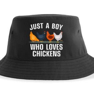 Cute Chicken Design For Farming Chicken Lover Sustainable Bucket Hat