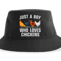 Cute Chicken Design For Farming Chicken Lover Sustainable Bucket Hat