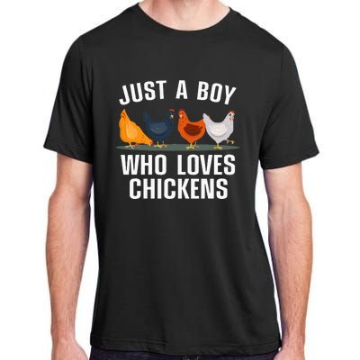 Cute Chicken Design For Farming Chicken Lover Adult ChromaSoft Performance T-Shirt