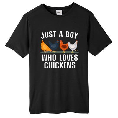 Cute Chicken Design For Farming Chicken Lover Tall Fusion ChromaSoft Performance T-Shirt