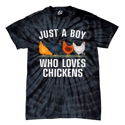 Cute Chicken Design For Farming Chicken Lover Tie-Dye T-Shirt