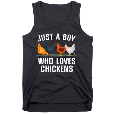 Cute Chicken Design For Farming Chicken Lover Tank Top