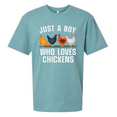 Cute Chicken Design For Farming Chicken Lover Sueded Cloud Jersey T-Shirt