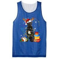 Cane Corso Dog Christmas Reindeer Santa Lights Dogs Xmas Gift Mesh Reversible Basketball Jersey Tank