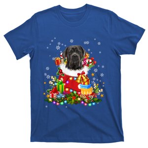 Cane Corso Dog Christmas Tree Lights Pajamas Xmas Matching Great Gift T-Shirt