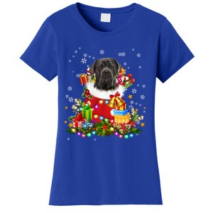 Cane Corso Dog Christmas Tree Lights Pajamas Xmas Matching Great Gift Women's T-Shirt