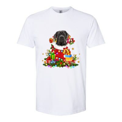 Cane Corso Dog Christmas Tree Lights Pajamas Xmas Matching Great Gift Softstyle CVC T-Shirt