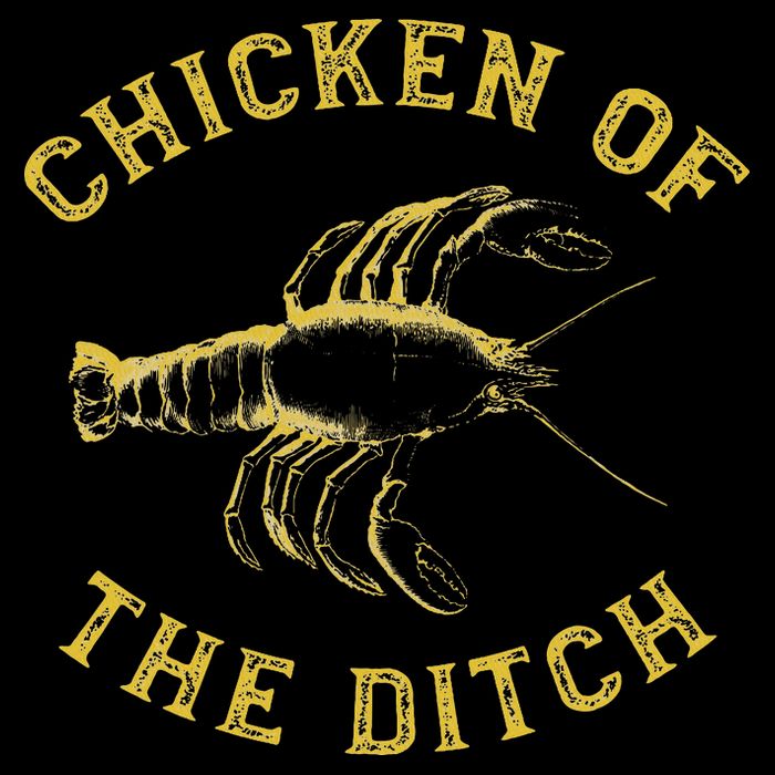 Crawfish Chicken Ditch Retro Cajun Food Gif Cooling Performance Crew T-Shirt