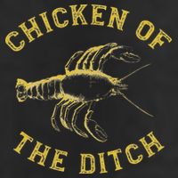 Crawfish Chicken Ditch Retro Cajun Food Gif Adult Drive Performance Visor