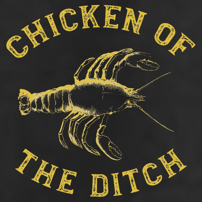 Crawfish Chicken Ditch Retro Cajun Food Gif Adult Drive Performance Visor