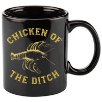 Crawfish Chicken Ditch Retro Cajun Food Gif 11oz C Handle Ceramic Mug