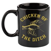 Crawfish Chicken Ditch Retro Cajun Food Gif 11oz C Handle Ceramic Mug