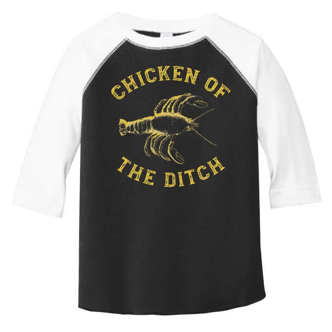 Crawfish Chicken Ditch Retro Cajun Food Gif Toddler Fine Jersey T-Shirt