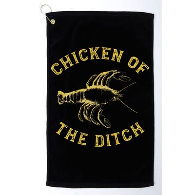 Crawfish Chicken Ditch Retro Cajun Food Gif Golf Towel