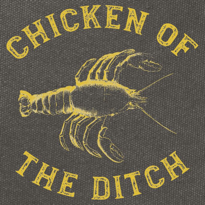 Crawfish Chicken Ditch Retro Cajun Food Gif Cotton Canvas Backpack
