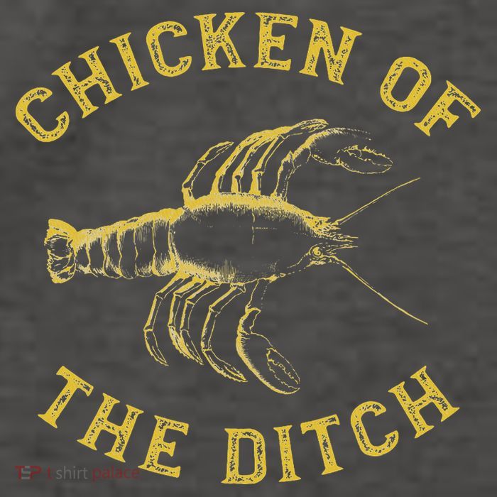 Crawfish Chicken Ditch Retro Cajun Food Gif Vector Backpack