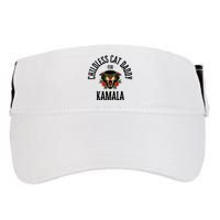 Childless Cat Daddy For Kamala Against Fascism Feminist Adult Drive Performance Visor