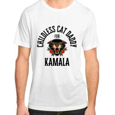 Childless Cat Daddy For Kamala Against Fascism Feminist Adult ChromaSoft Performance T-Shirt