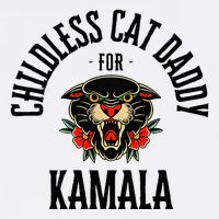 Childless Cat Daddy For Kamala Against Fascism Feminist Wool Snapback Cap