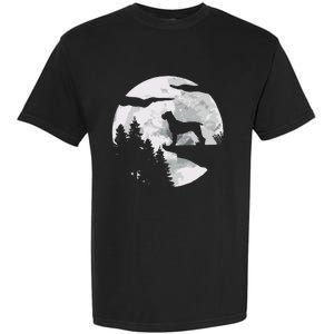 Cane Corso Dog Full Moon At Night Pet Owner Cane Corso Garment-Dyed Heavyweight T-Shirt