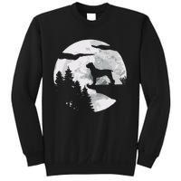 Cane Corso Dog Full Moon At Night Pet Owner Cane Corso Sweatshirt