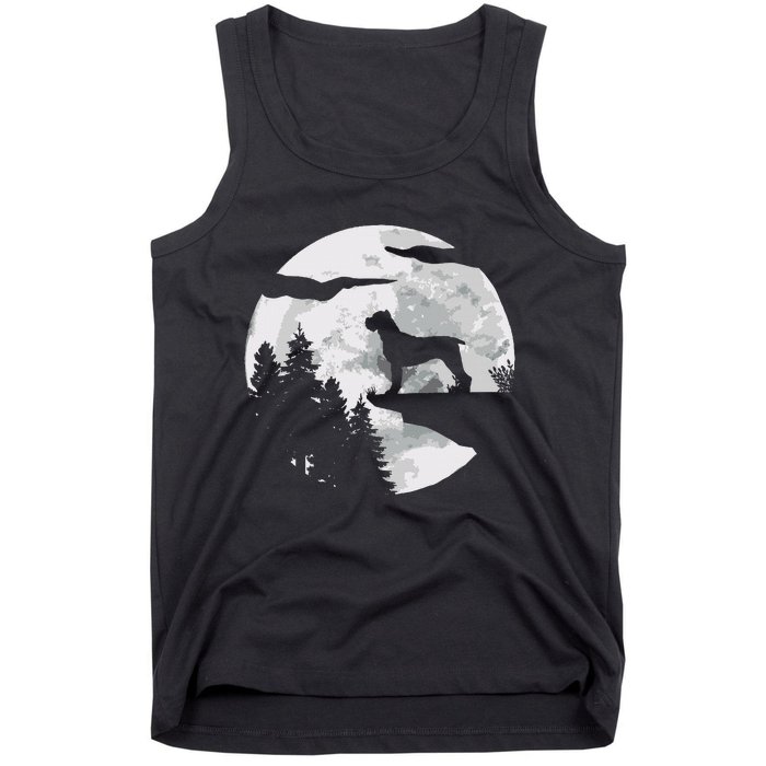 Cane Corso Dog Full Moon At Night Pet Owner Cane Corso Tank Top