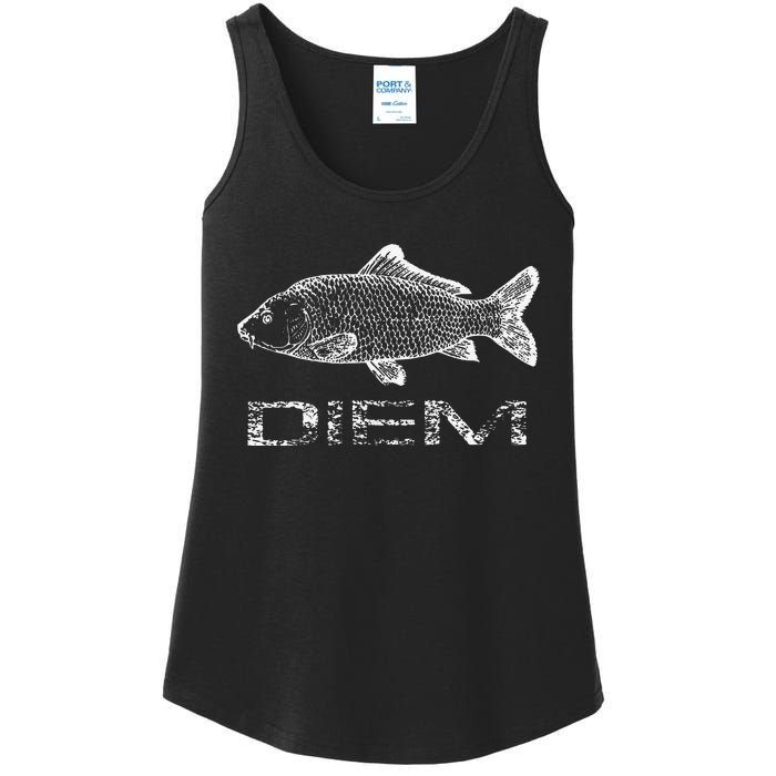 Carp (Carpe) Diem Fishing Fish Ladies Essential Tank