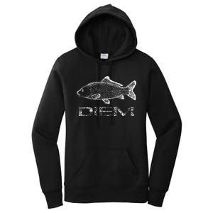 Carp (Carpe) Diem Fishing Fish Women's Pullover Hoodie