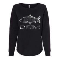 Carp (Carpe) Diem Fishing Fish Womens California Wash Sweatshirt