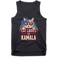 Cute Cat Design Cat Ladies For Kamala Tank Top