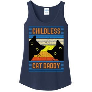 Childless Cat Daddy 2024 For President Cat Dad Ladies Essential Tank