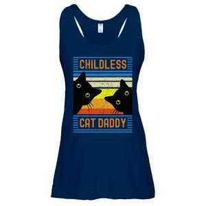 Childless Cat Daddy 2024 For President Cat Dad Ladies Essential Flowy Tank